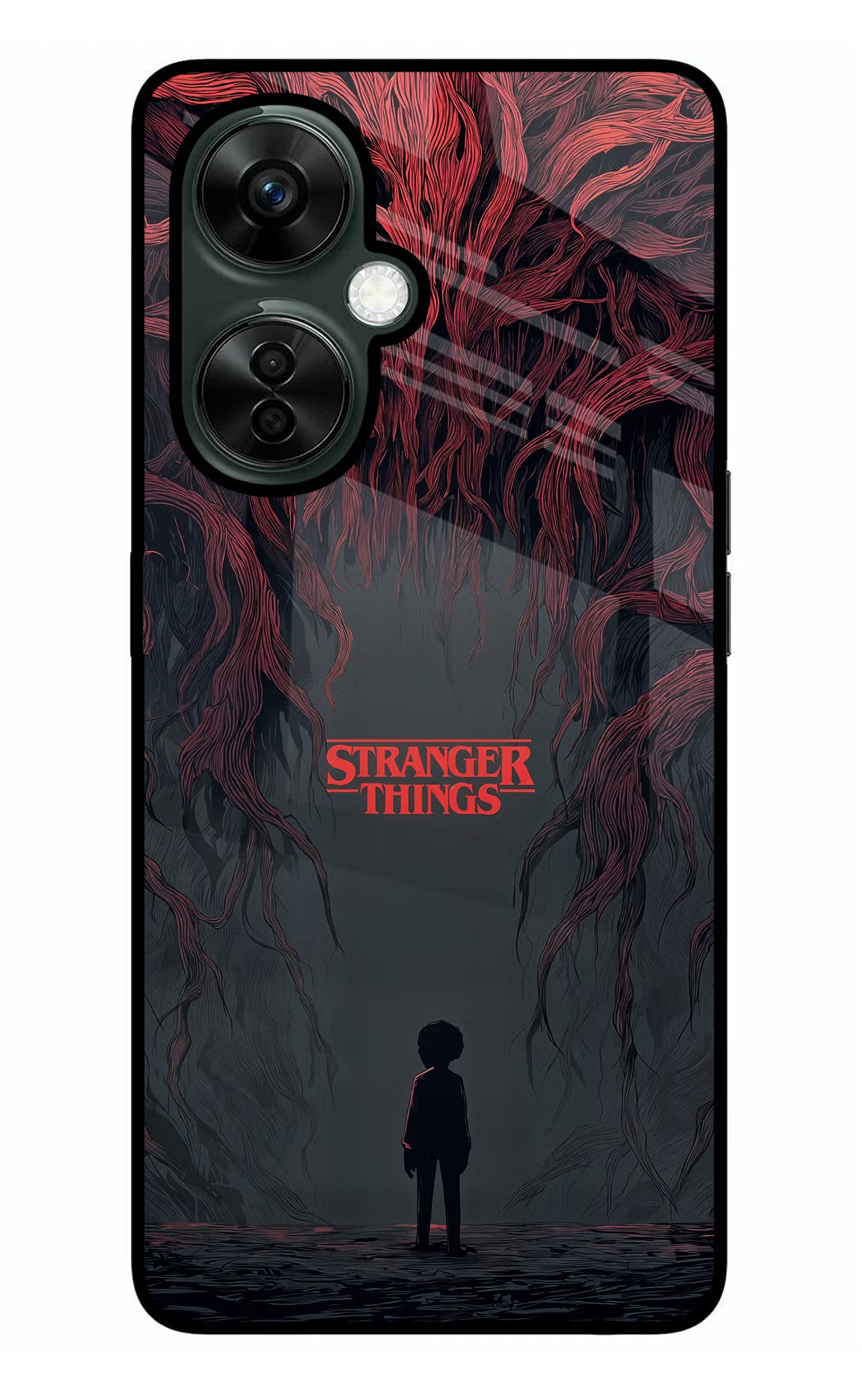 Ordinary Things Dark Side OnePlus Nord CE 3 Lite 5G Glass Case Back Cover by Casekaro