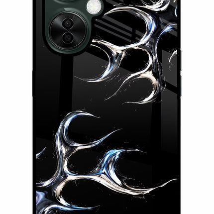 Chrome Tribal OnePlus Nord CE 3 Lite 5G Glass Case Back Cover by Casekaro