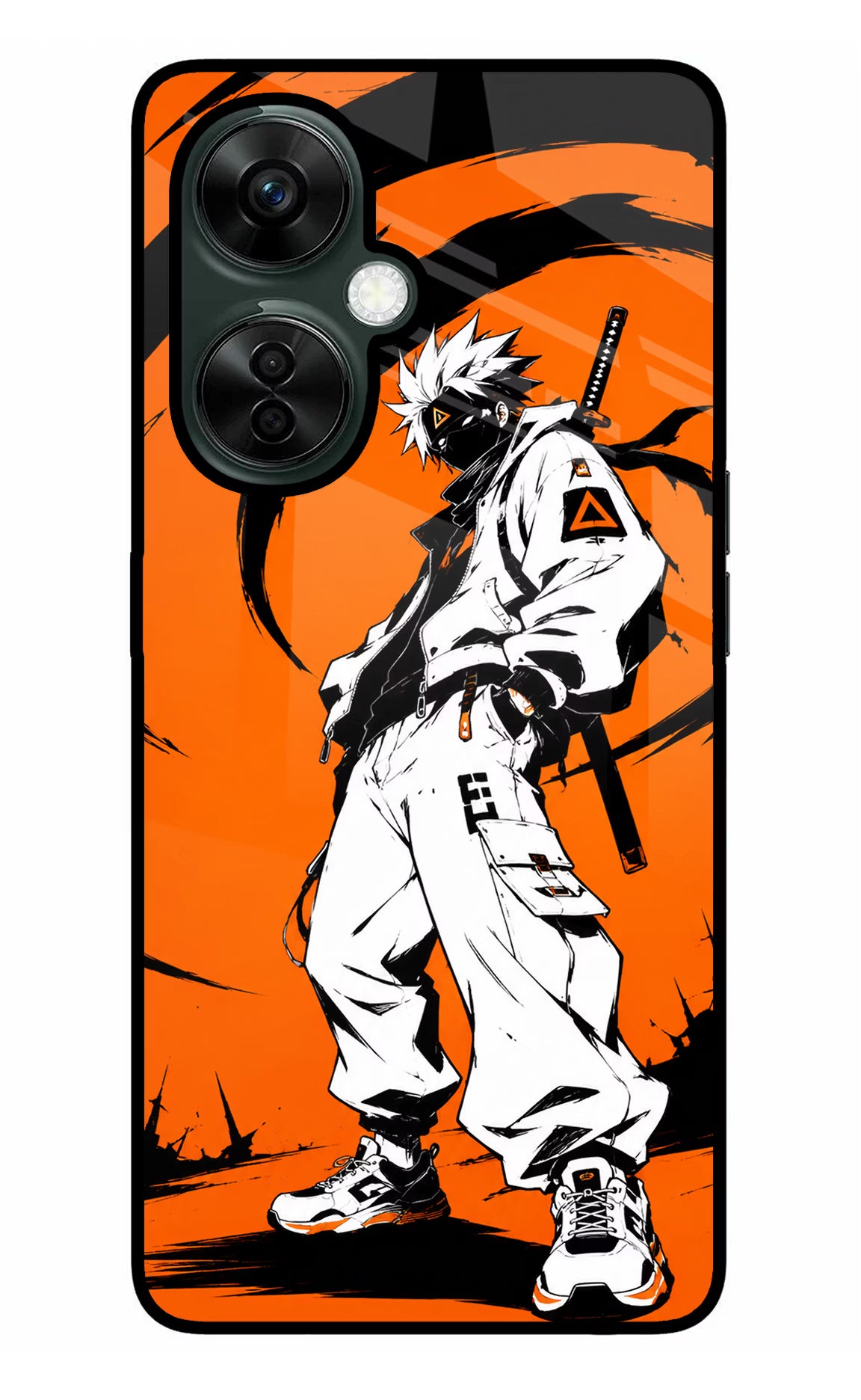 Street Samurai  OnePlus Nord CE 3 Lite 5G Glass Case Back Cover by Casekaro