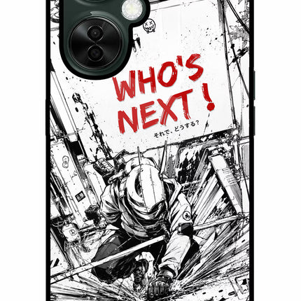 Who's Next OnePlus Nord CE 3 Lite 5G Glass Case Back Cover by Casekaro