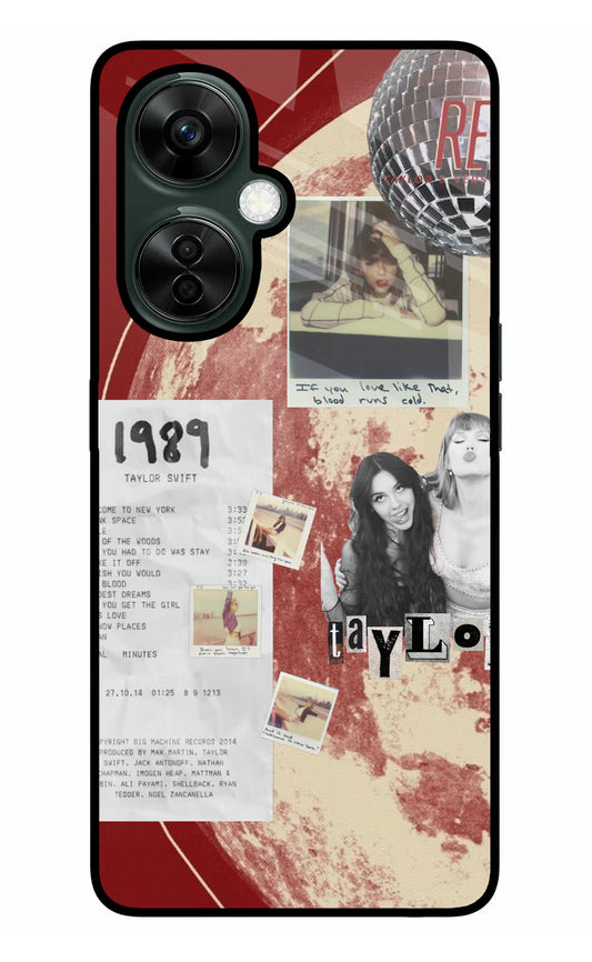 Taylor Swift OnePlus Nord CE 3 Lite 5G Glass Case