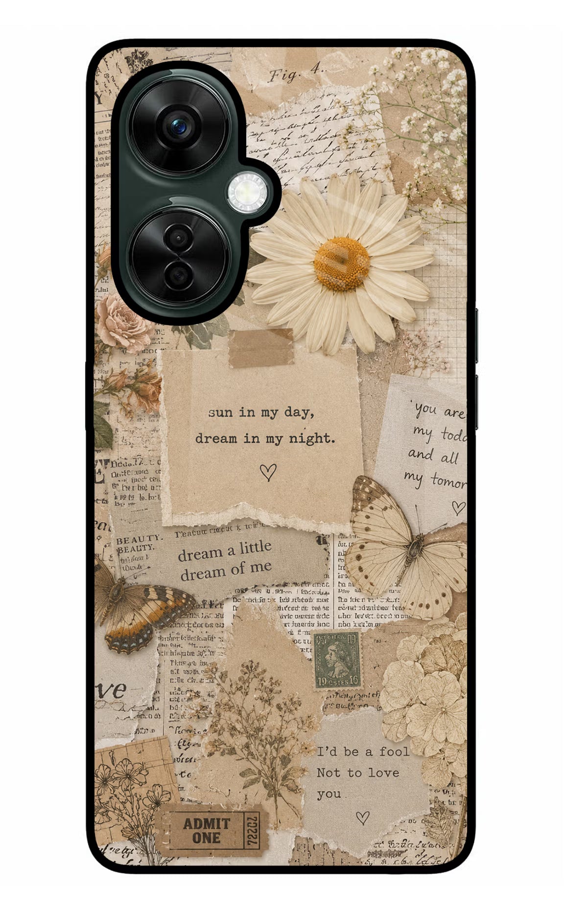 Vintage case OnePlus Nord CE 3 Lite 5G Glass Case