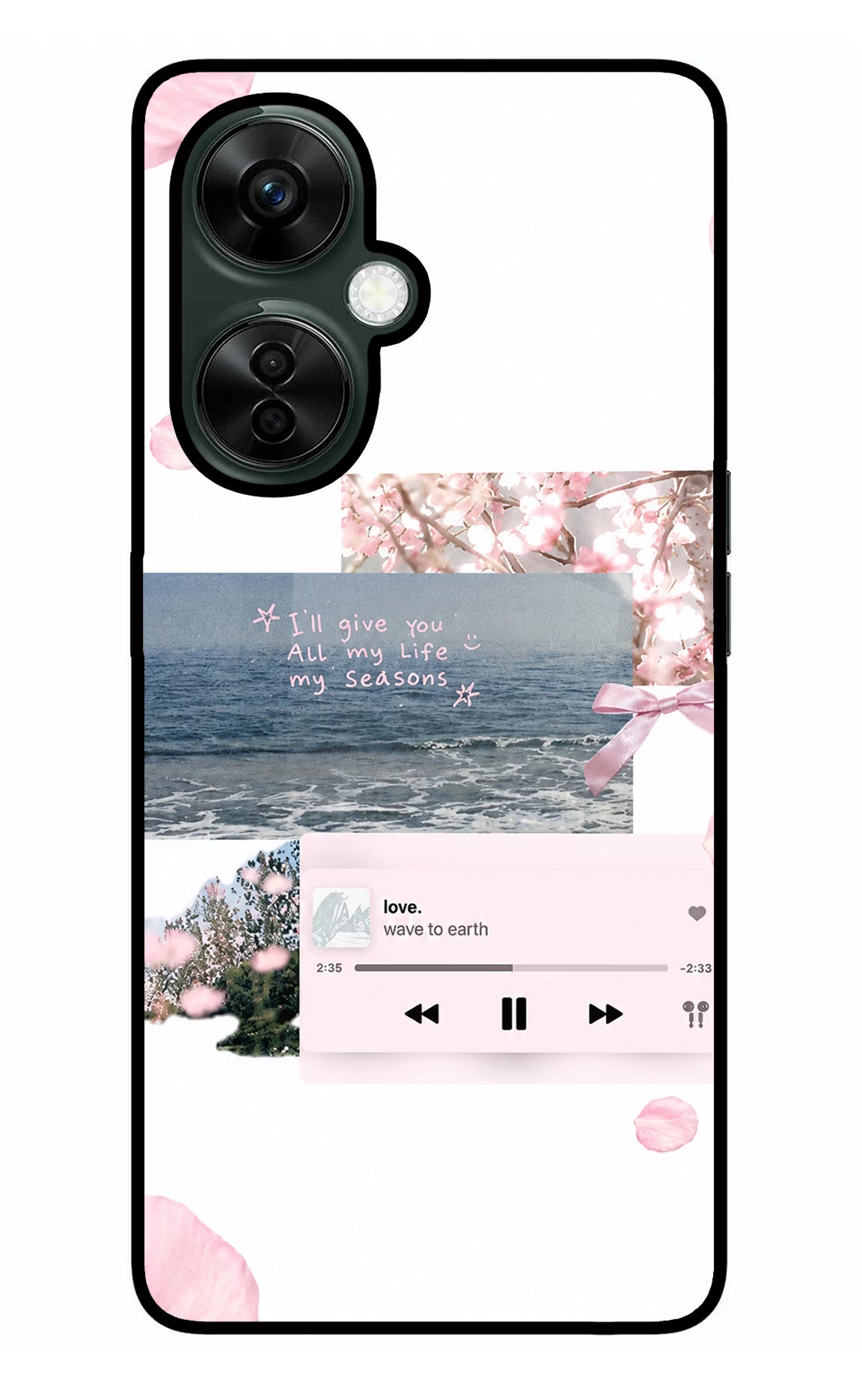 Wave to earth OnePlus Nord CE 3 Lite 5G Glass Case