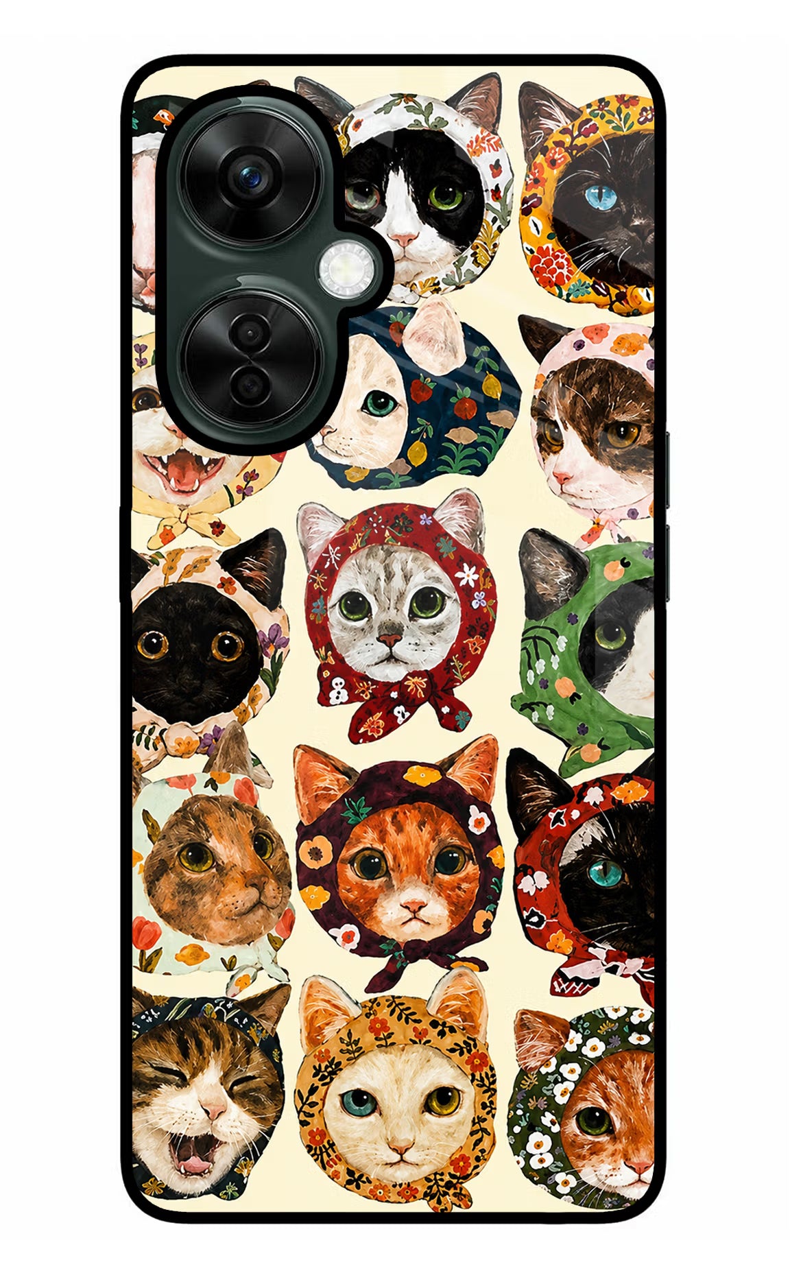 Cool Cat OnePlus Nord CE 3 Lite 5G Glass Case
