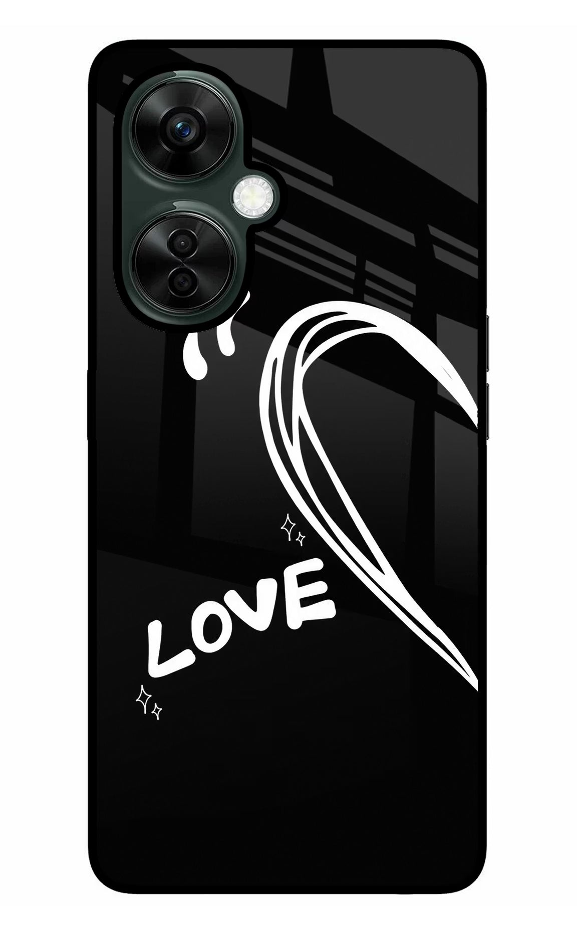 Love Line OnePlus Nord CE 3 Lite 5G Glass Case