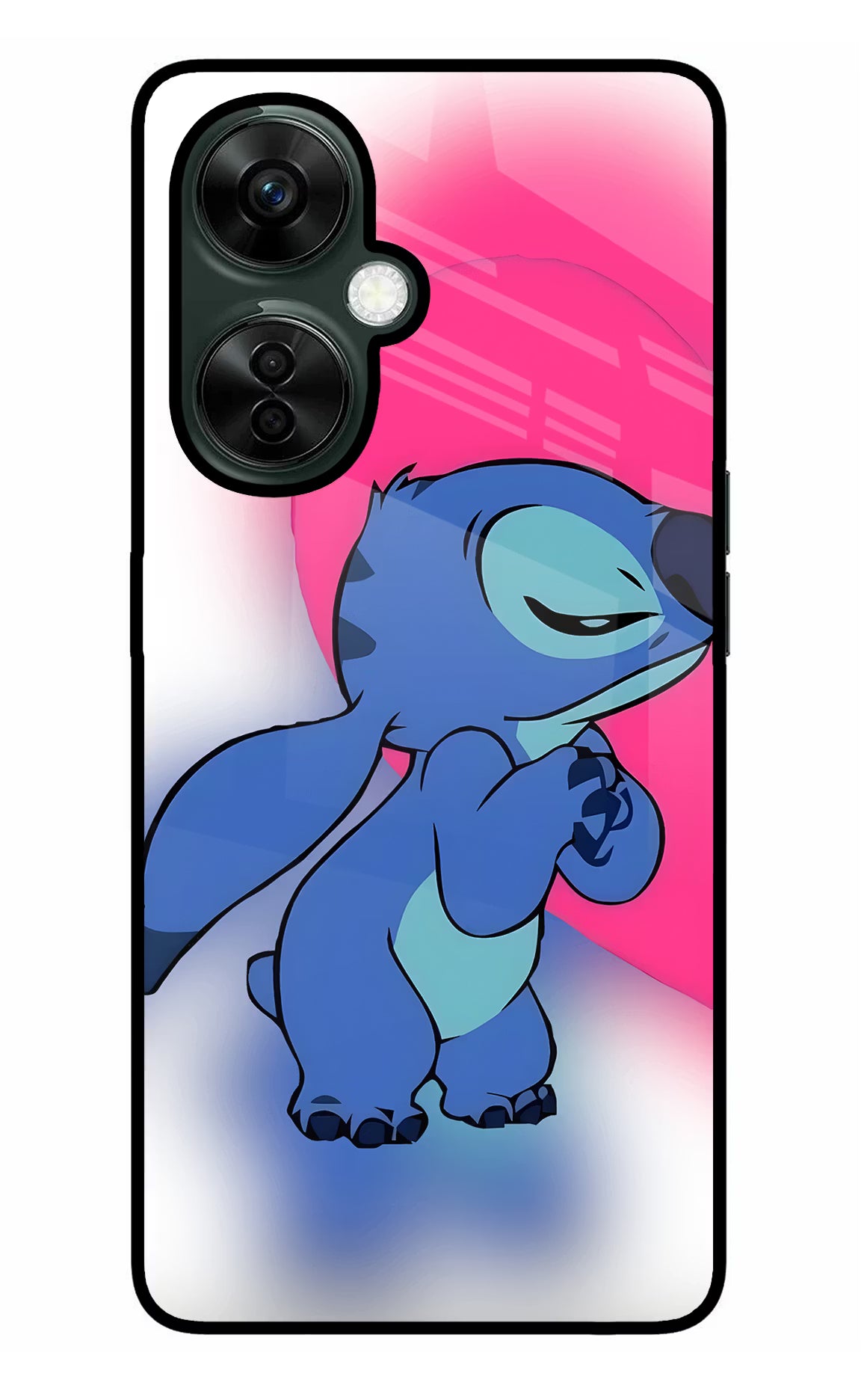 Stitch Hug OnePlus Nord CE 3 Lite 5G Glass Case