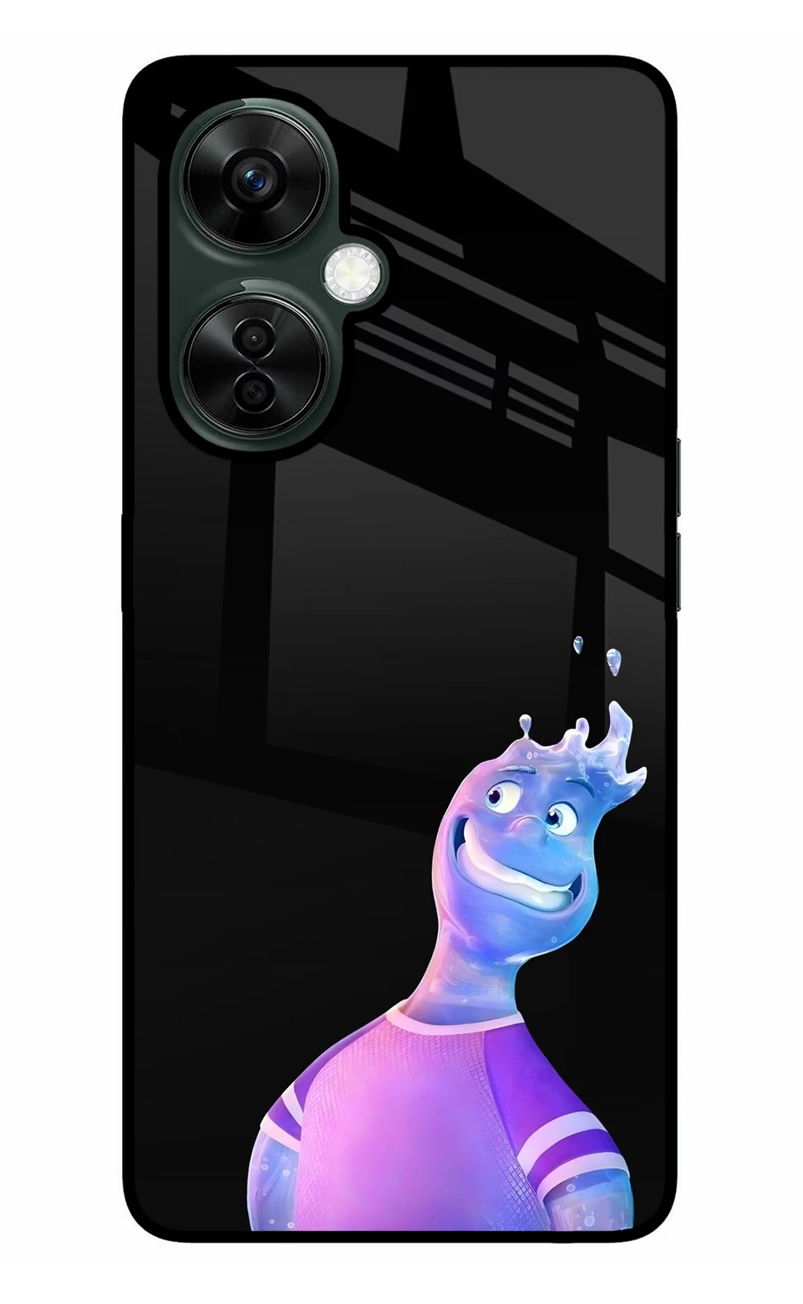 Wade Wave OnePlus Nord CE 3 Lite 5G Glass Case Back Cover by Casekaro