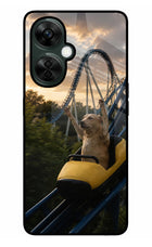 Rollercoaster Dog OnePlus Nord CE 3 Lite 5G Glass Case