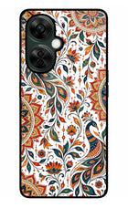 White Mayura OnePlus Nord CE 3 Lite 5G Glass Case