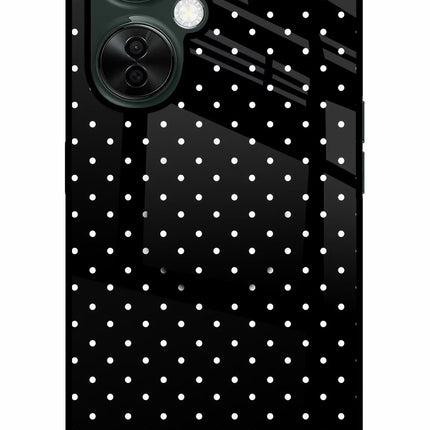 White Dots OnePlus Nord CE 3 Lite 5G Glass Case