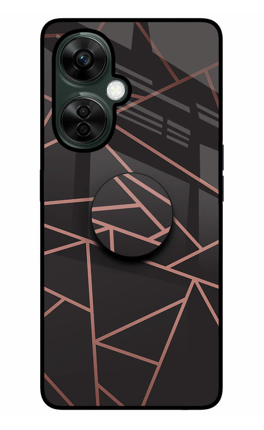 Geometric Pattern OnePlus Nord CE 3 Lite 5G Glass Case