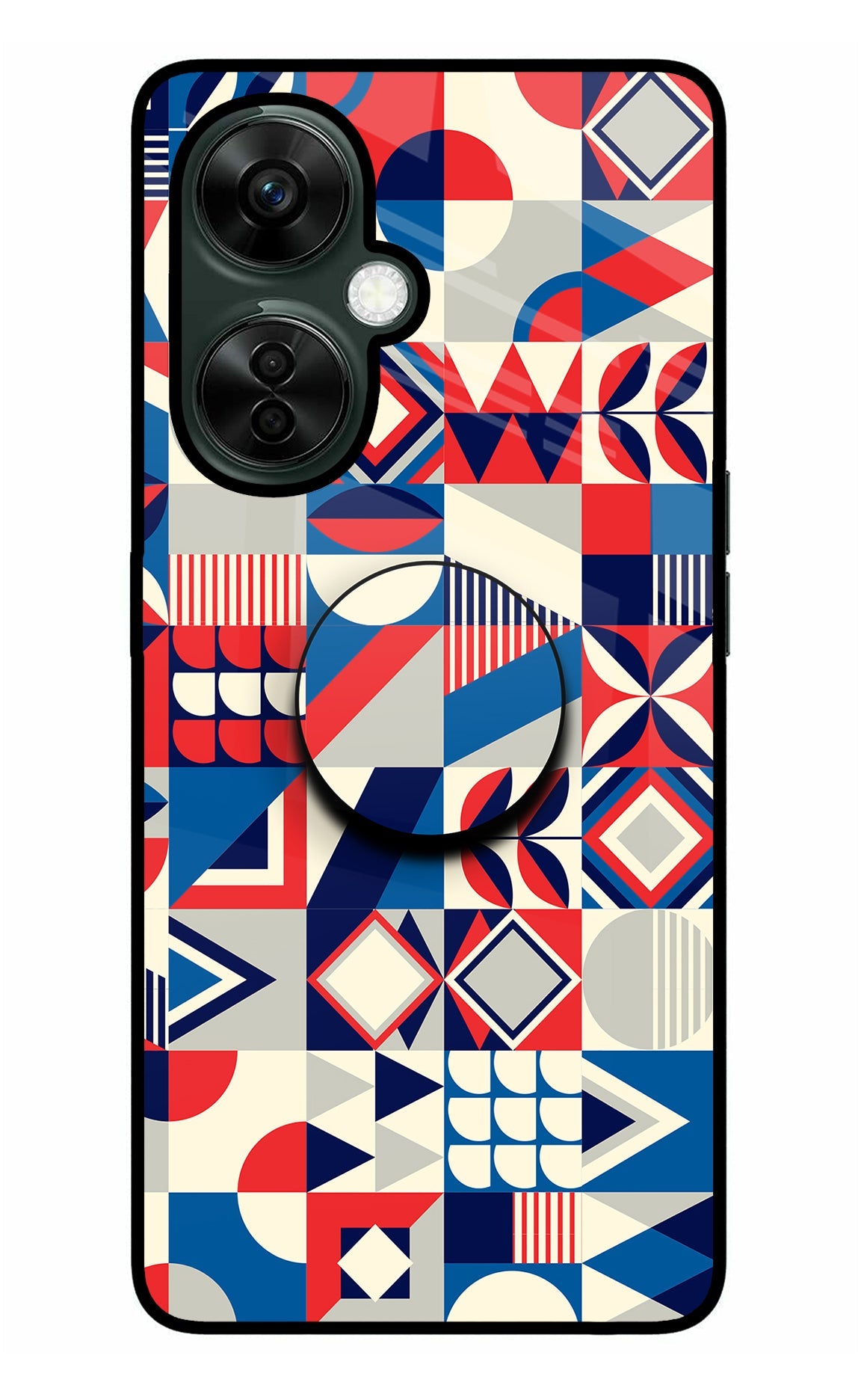Colorful Pattern OnePlus Nord CE 3 Lite 5G Glass Case