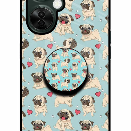 Pug Dog OnePlus Nord CE 3 Lite 5G Glass Case