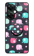 Baby Elephants OnePlus Nord CE 3 Lite 5G Glass Case