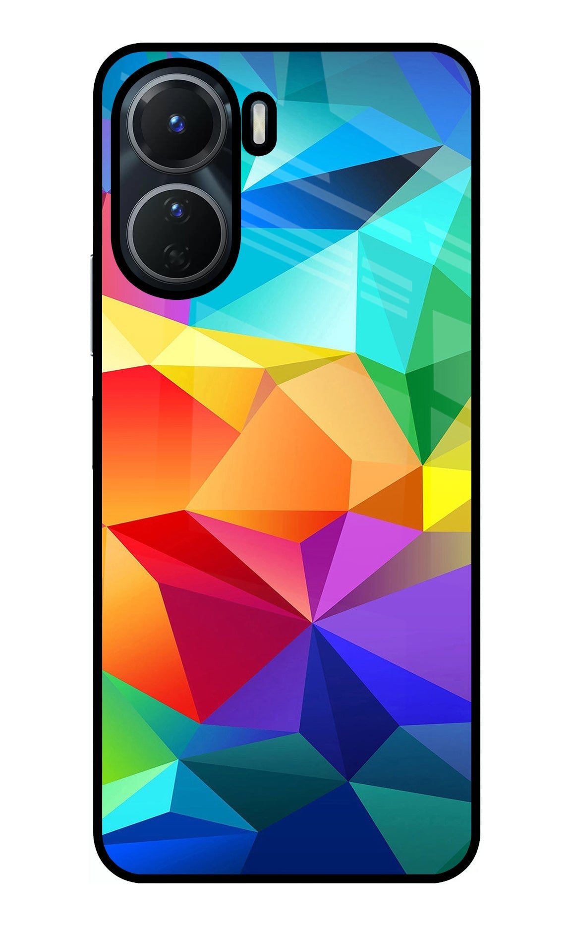 Abstract Pattern Vivo Y56 5G Glass Case