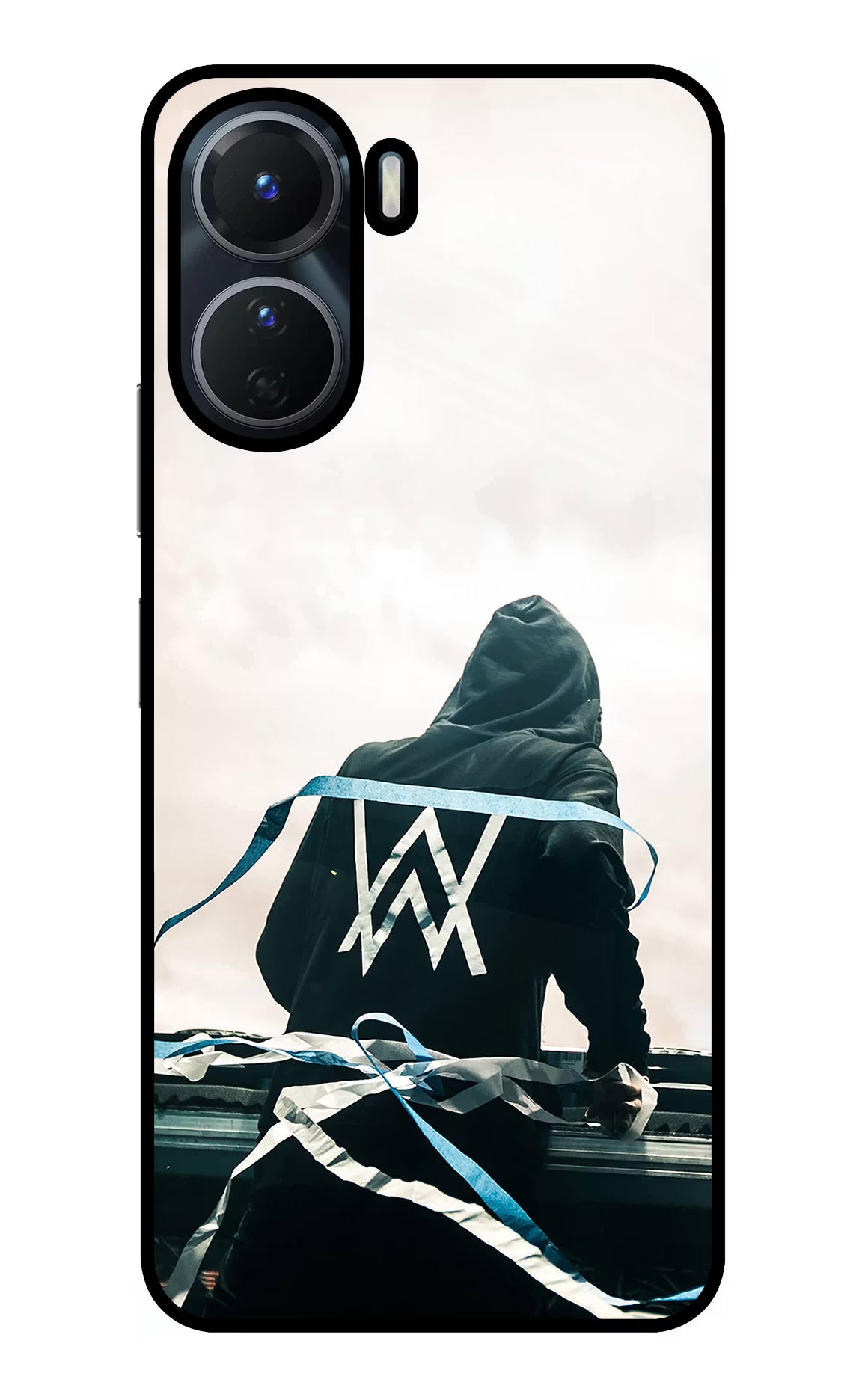 Alan Walker Vivo Y56 5G Glass Case Back Cover by Casekaro