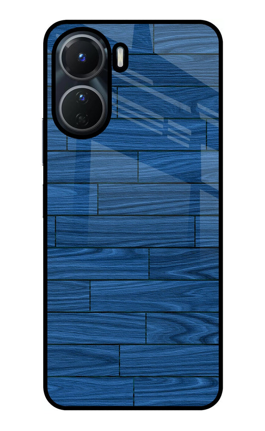 Wooden Texture Vivo Y56 5G Glass Case