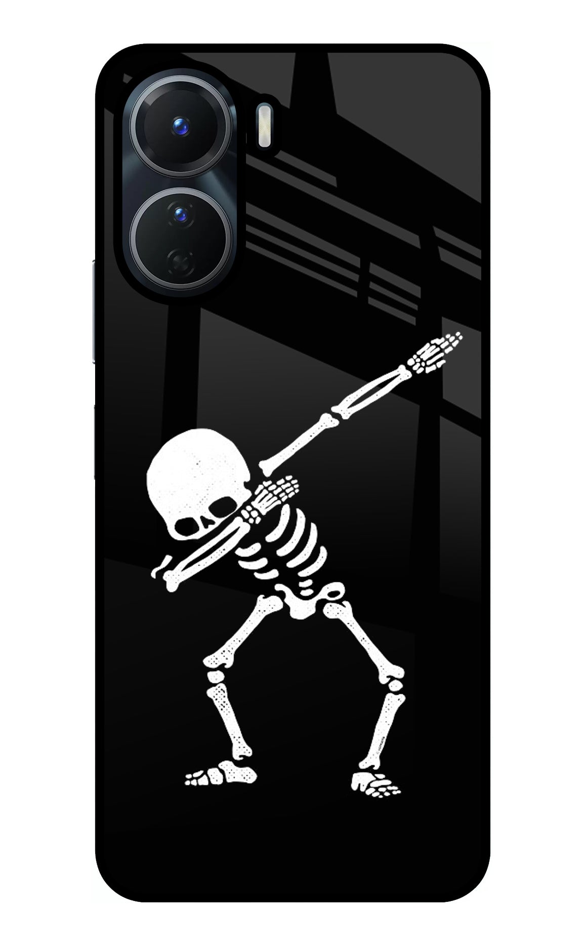 Dabbing Skeleton Art Vivo Y56 5G Back Cover