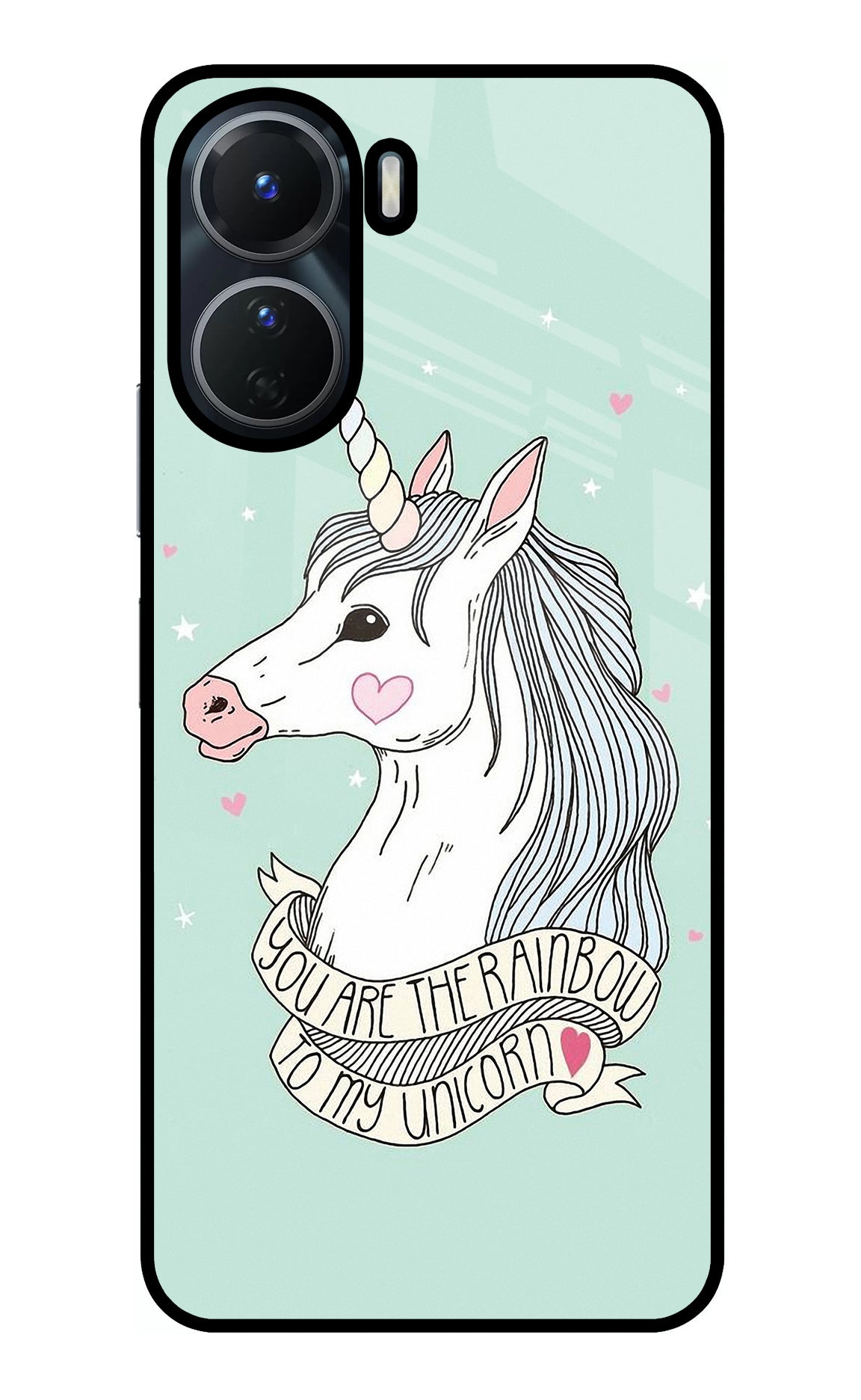 Unicorn Wallpaper Vivo Y56 5G Back Cover