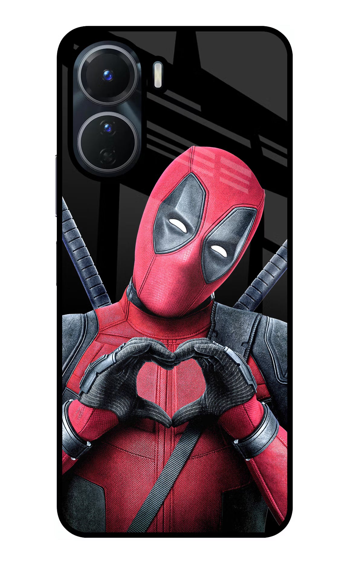 Deadpool Vivo Y56 5G Glass Case