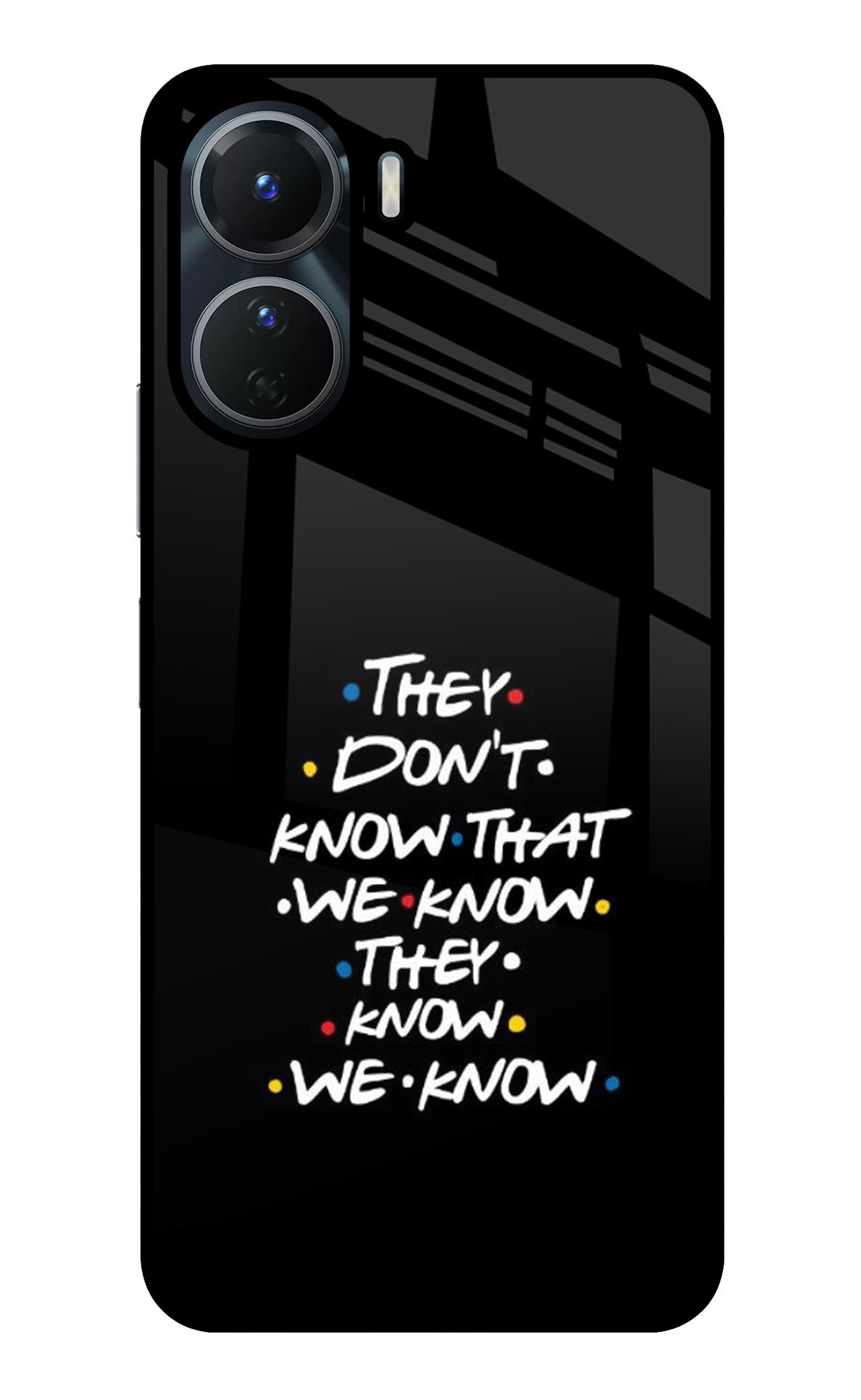 FRIENDS Dialogue Vivo Y56 5G Back Cover