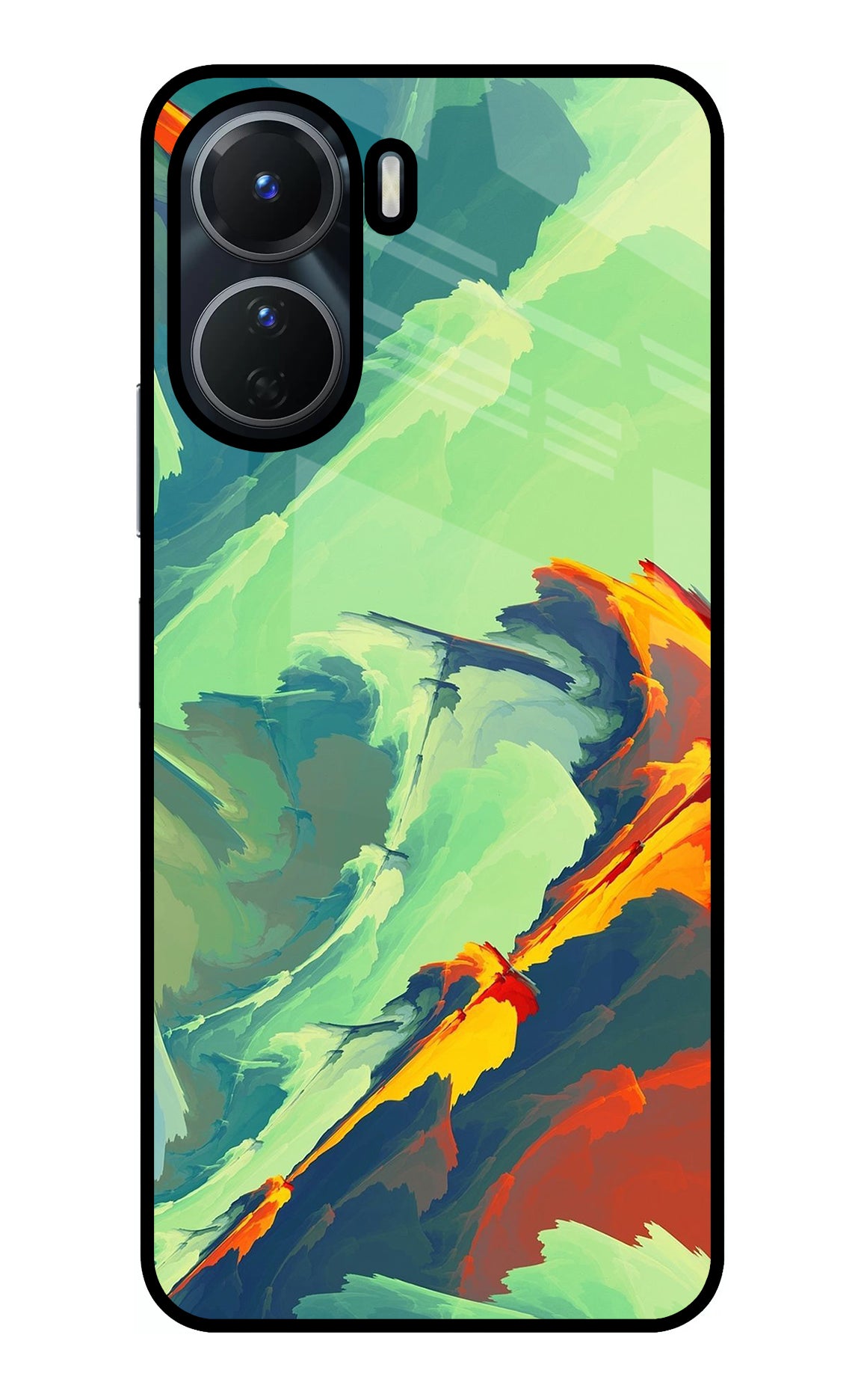 Paint Art Vivo Y56 5G Glass Case