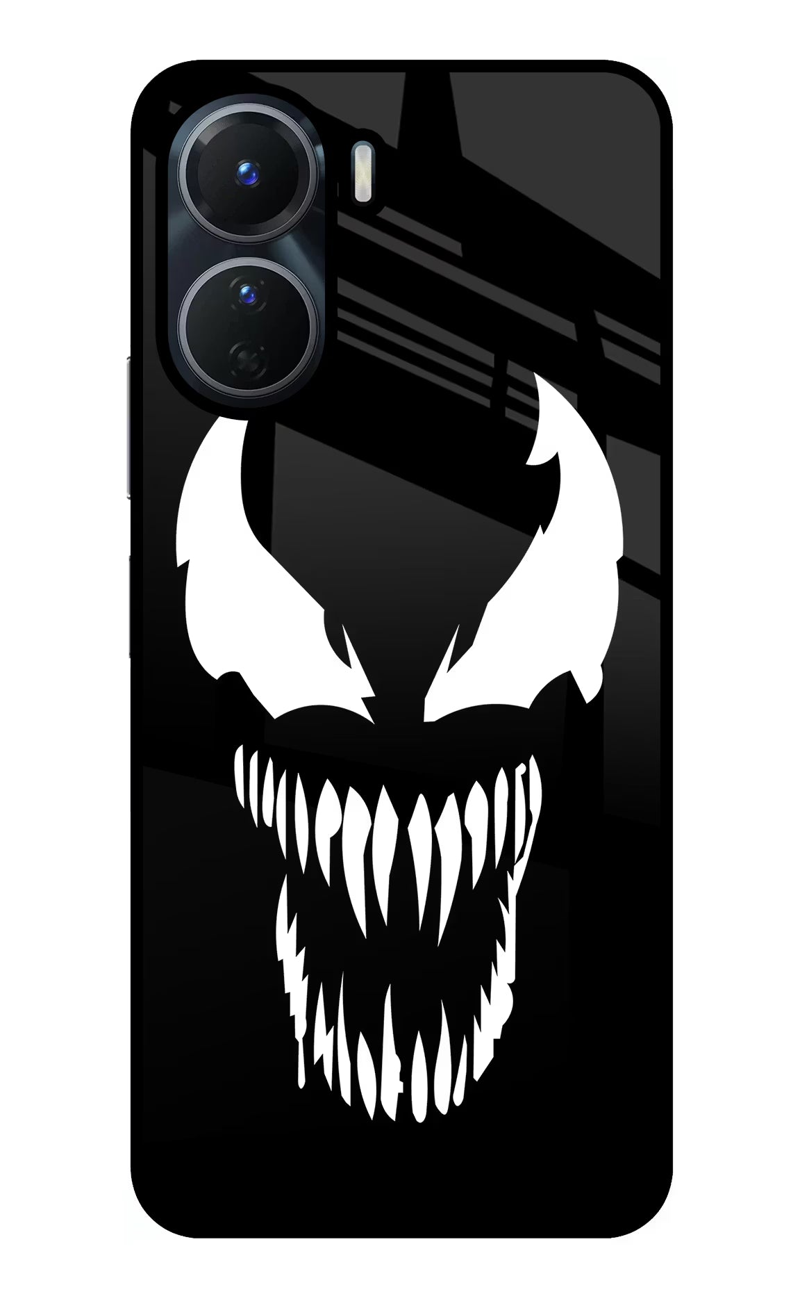 Venom Vivo Y56 5G Glass Case Back Cover by Casekaro