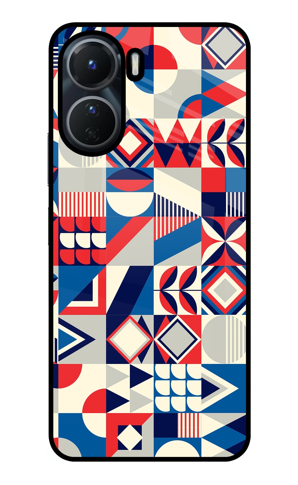 Colorful Pattern Vivo Y56 5G Back Cover