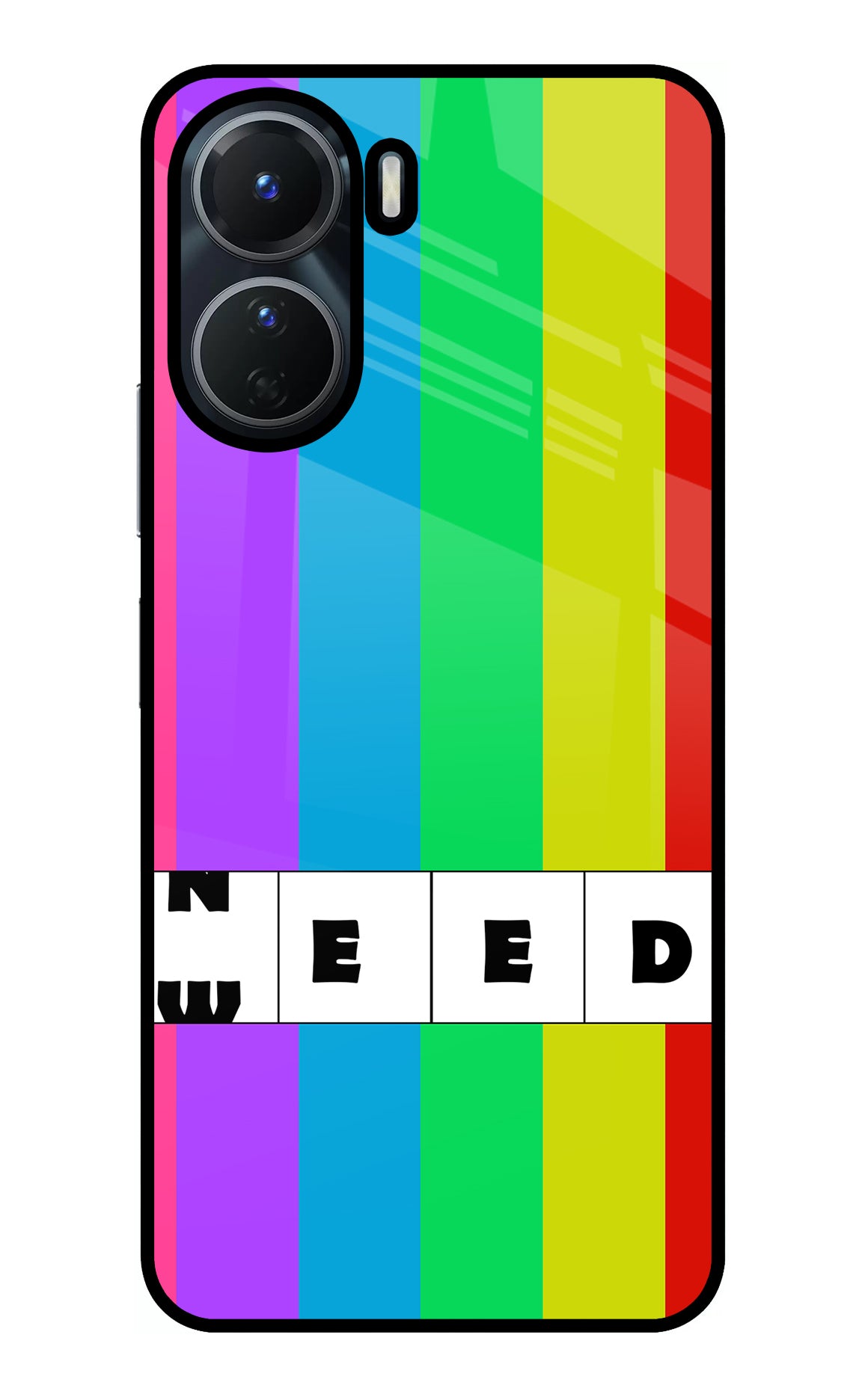 Need Weed Vivo Y56 5G Glass Case