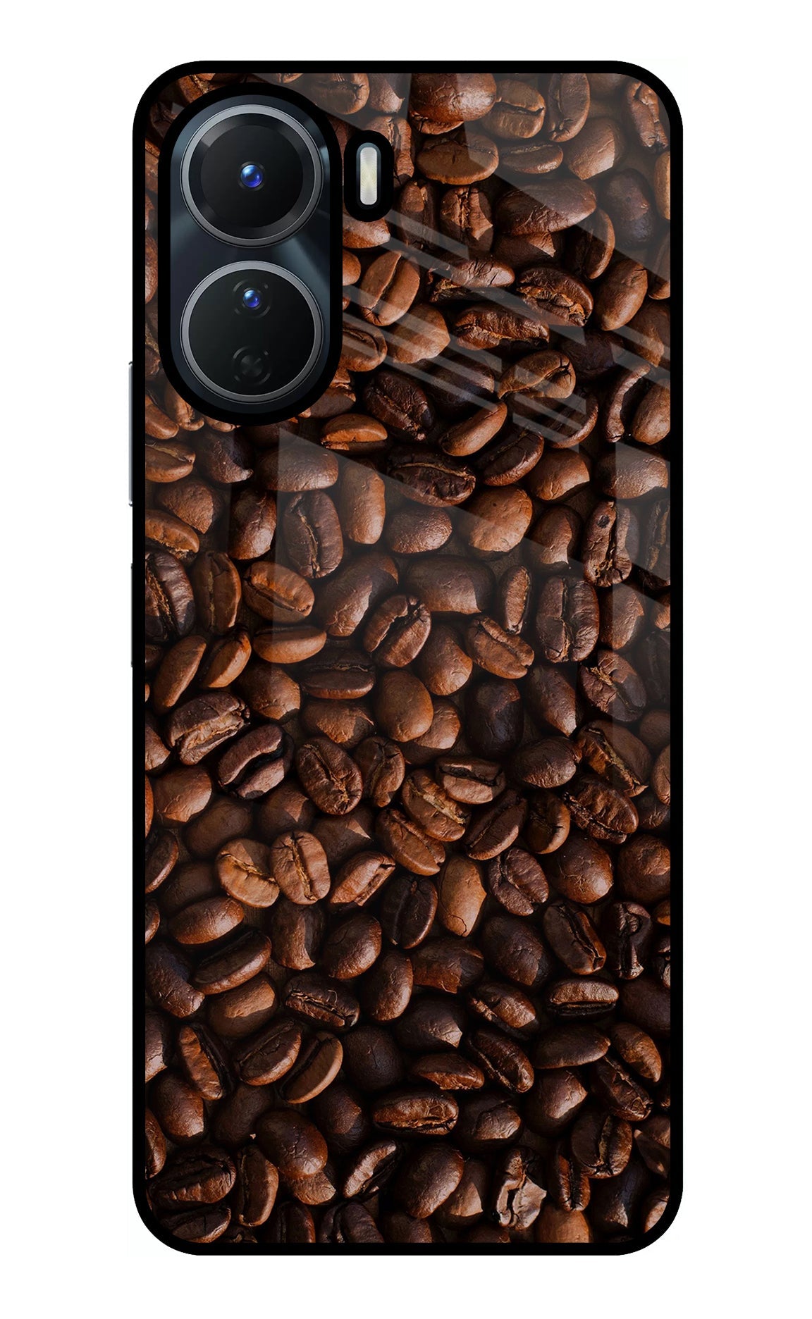 Coffee Beans Vivo Y56 5G Glass Case