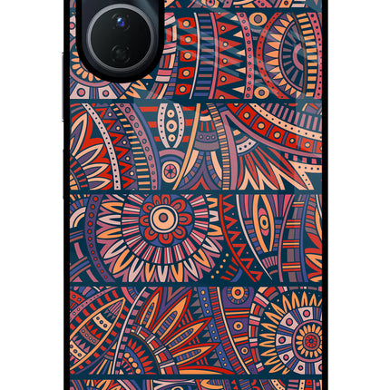 African Culture Design Vivo Y56 5G Glass Case Back Cover by Casekaro