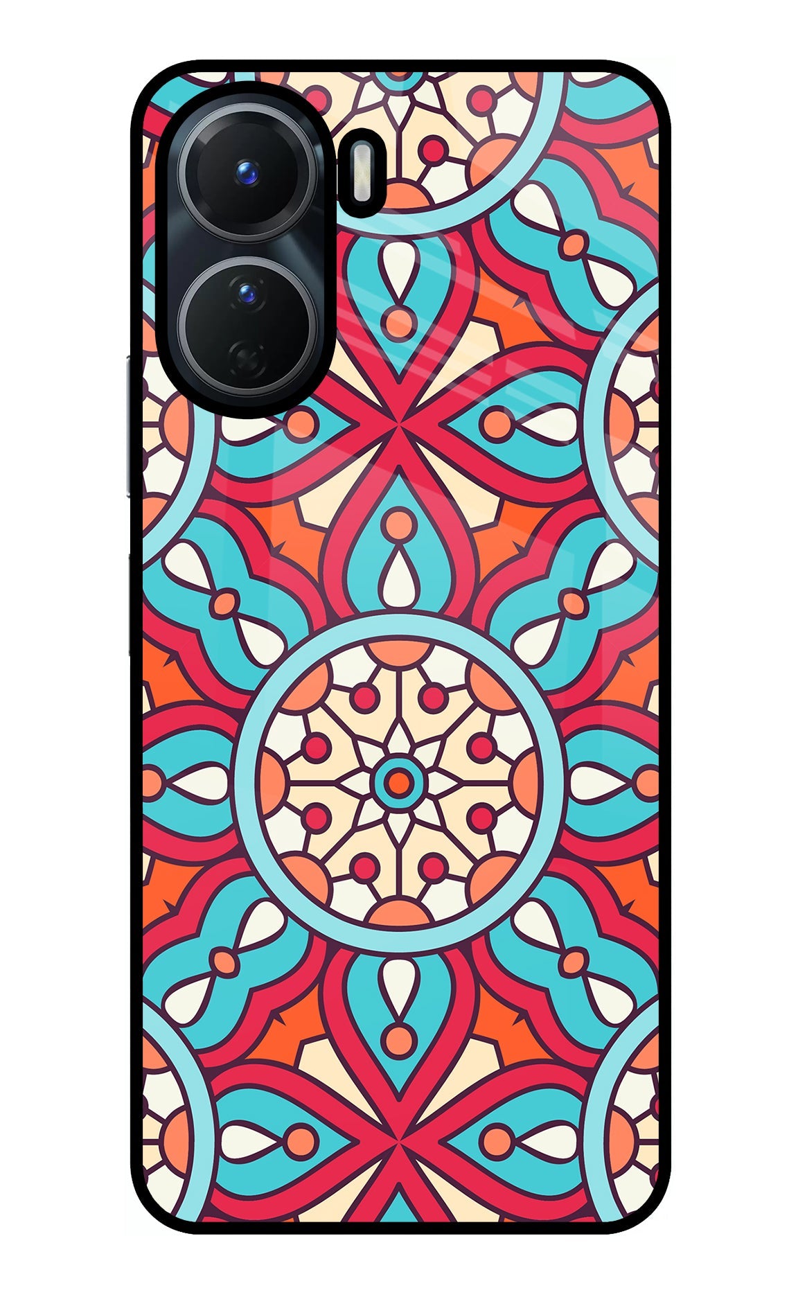 Mandala Geometric Vivo Y56 5G Back Cover