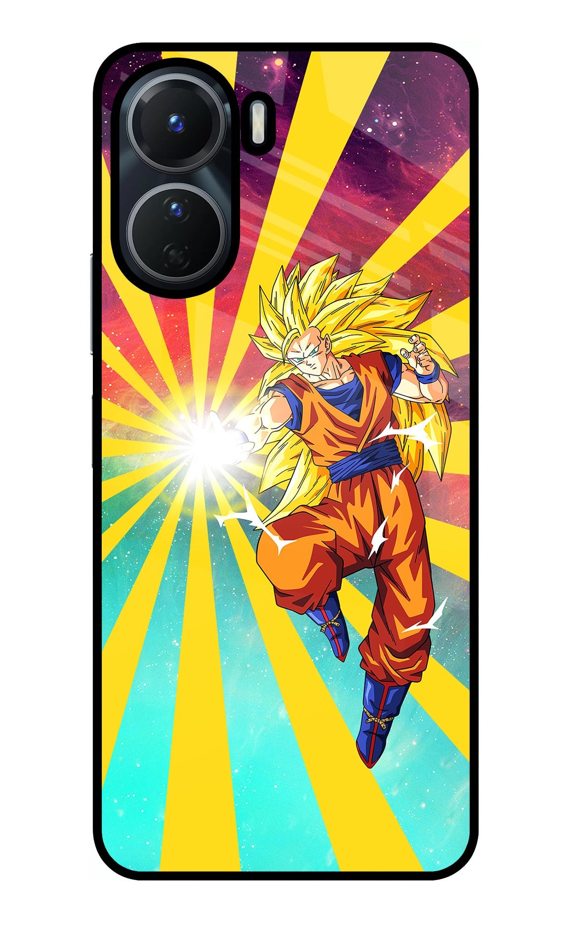 Goku Super Saiyan Vivo Y56 5G Glass Case