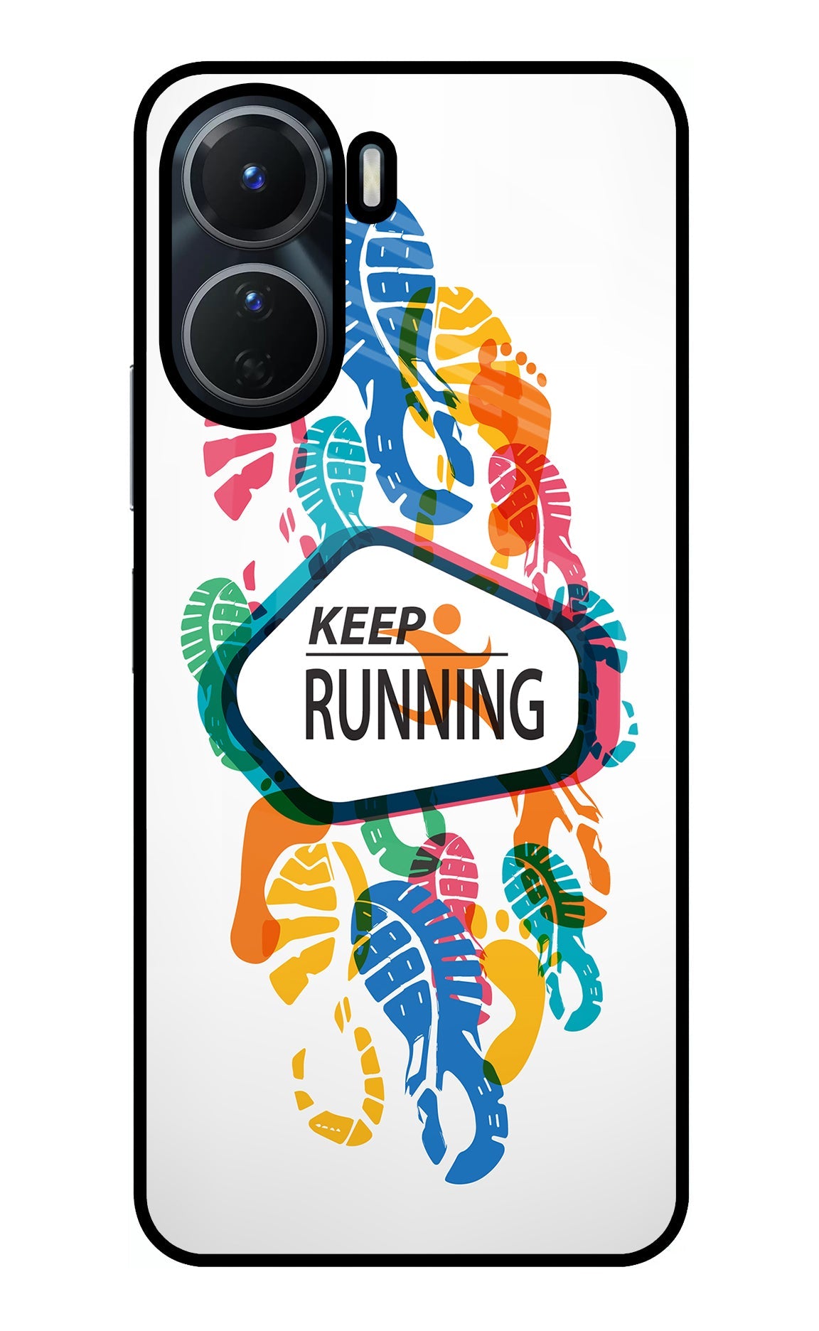 Keep Running Vivo Y56 5G Back Cover