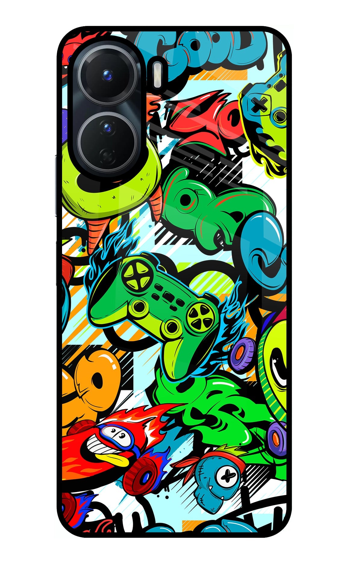 Game Doodle Vivo Y56 5G Back Cover