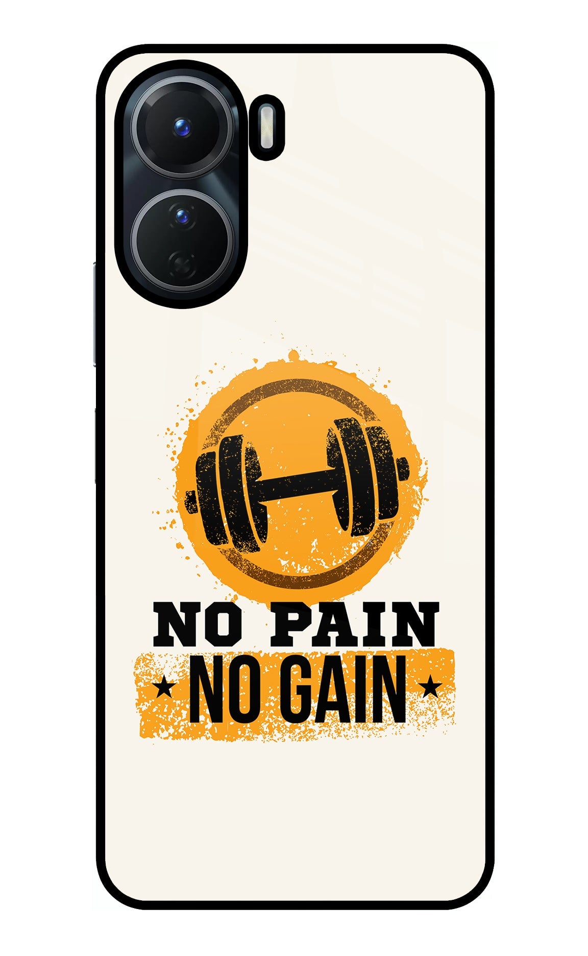 No Pain No Gain Vivo Y56 5G Back Cover