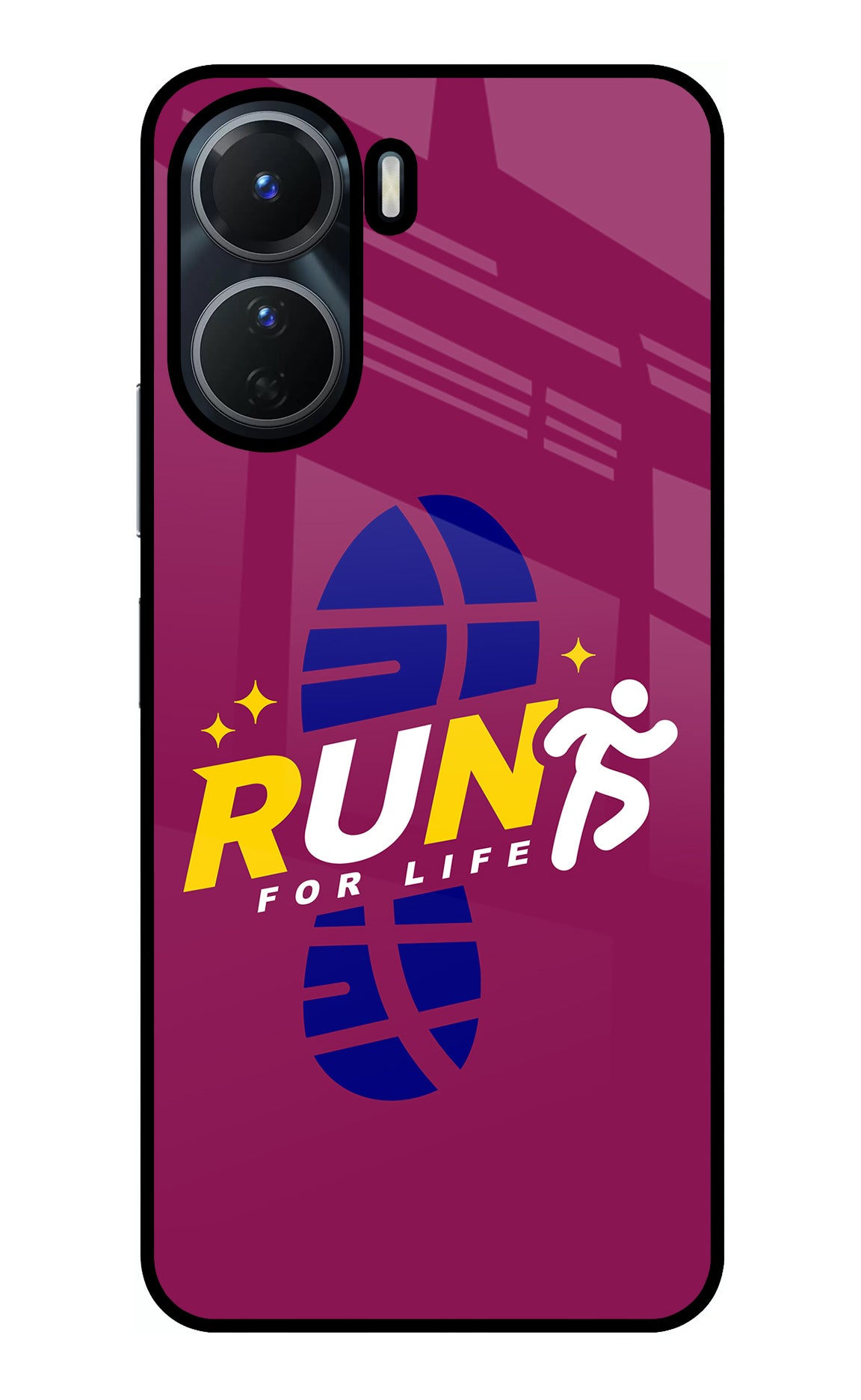 Run for Life Vivo Y56 5G Glass Case