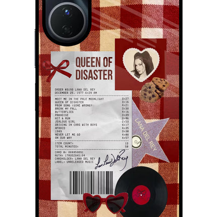 Queen of Disaster Vivo Y56 5G Glass Case