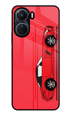 Red Velocity Vivo Y56 5G Glass Case