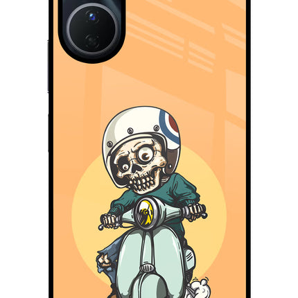 Undead Biker Vivo Y56 5G Glass Case