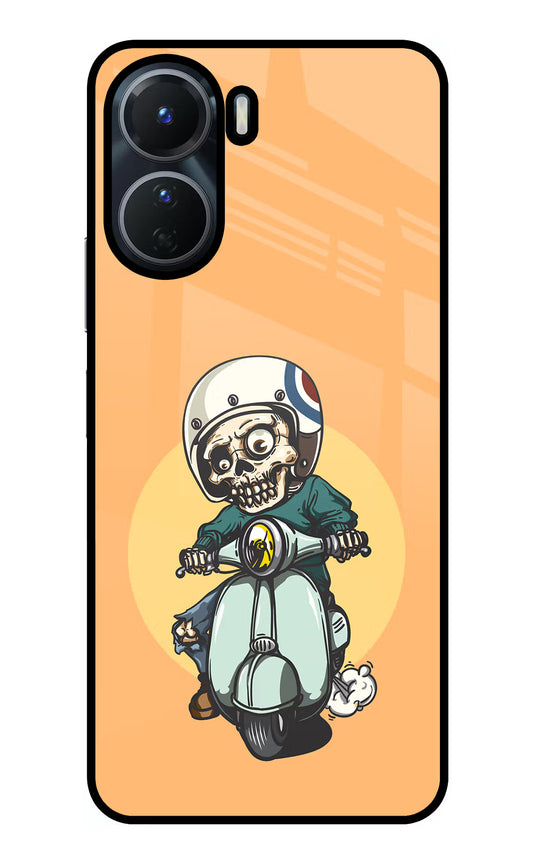 Undead Biker Vivo Y56 5G Glass Case