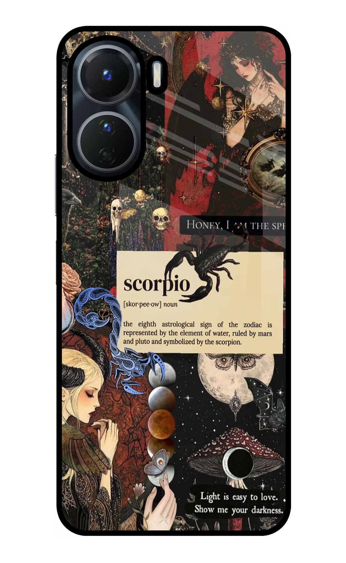 Scorpio Zodiac Vivo Y56 5G Glass Case