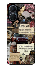 Taurus Zodiac Vivo Y56 5G Glass Case