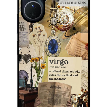 Virgo Zodiac Vivo Y56 5G Glass Case
