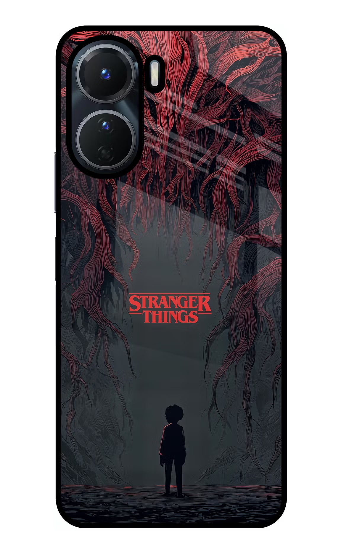 Ordinary Things Dark Side Vivo Y56 5G Glass Case Back Cover by Casekaro