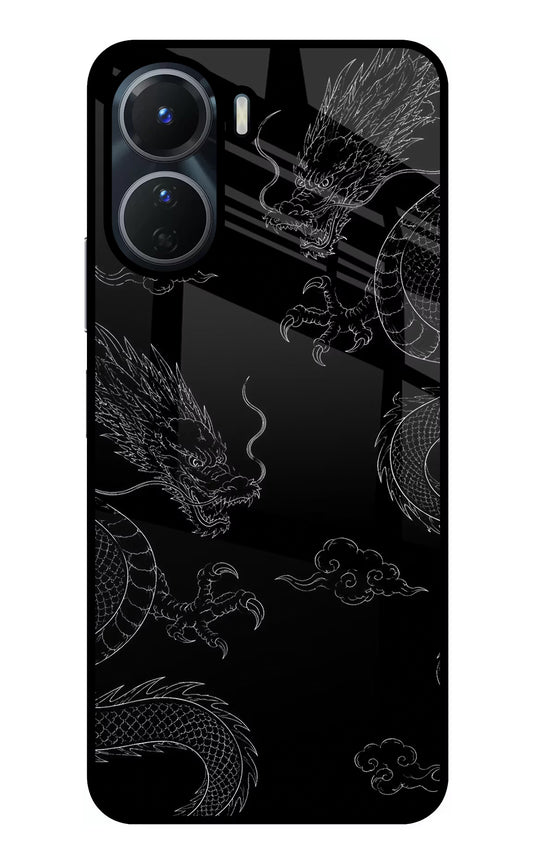 Twin Dragons Vivo Y56 5G Glass Case
