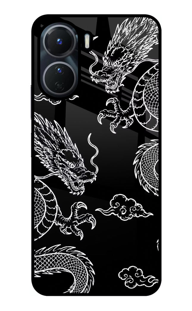 Twin Dragons Vivo Y56 5G Glass Case