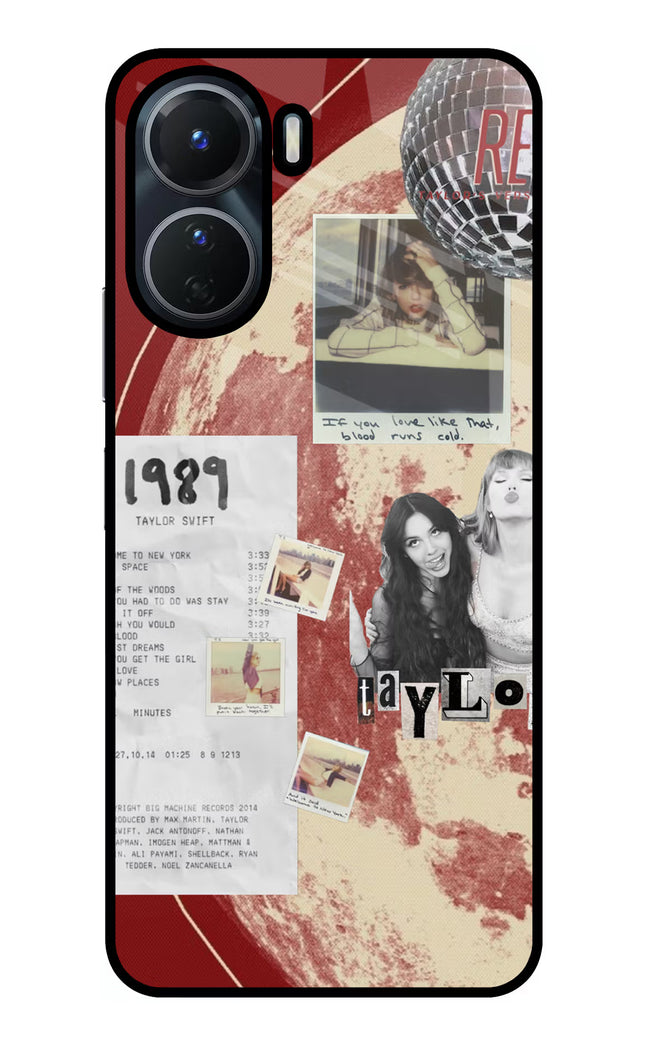 Taylor Swift Vivo Y56 5G Glass Case