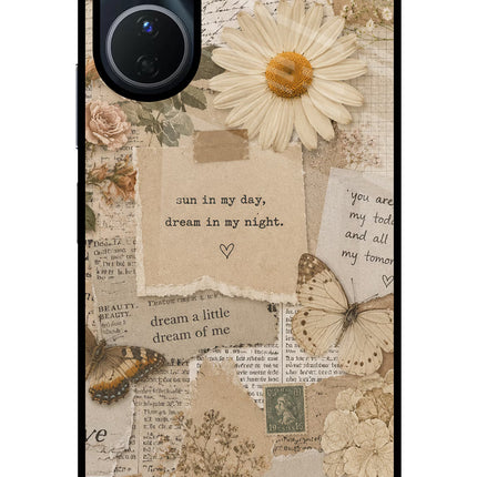 Vintage case Vivo Y56 5G Glass Case