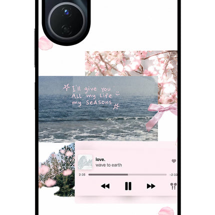 Wave to earth Vivo Y56 5G Glass Case